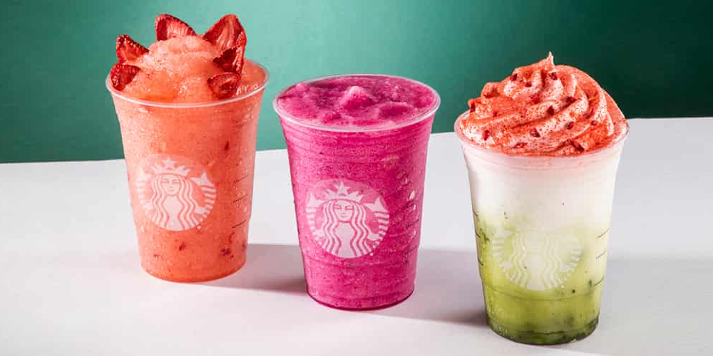 Starbucks lanza tres bebidas edición limitada.
