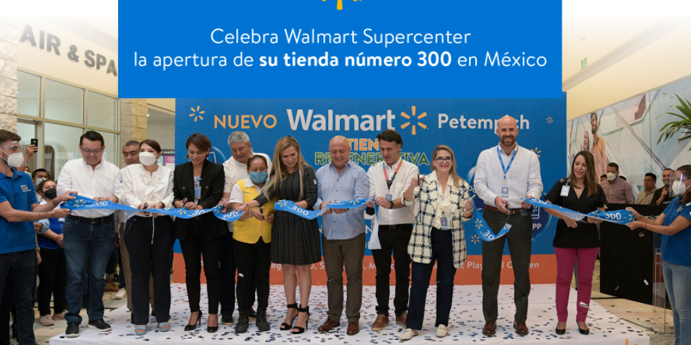 Walmart abre su tienda número 300 en México